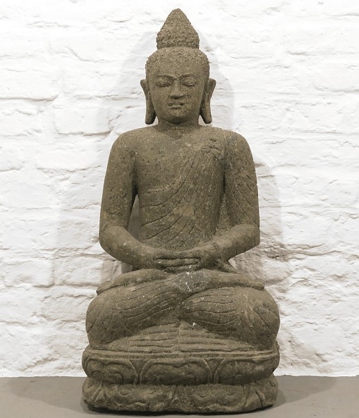 Buddha Figur Granitstein