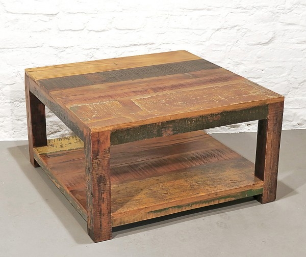Coffeetable Recycle Holz Vintage