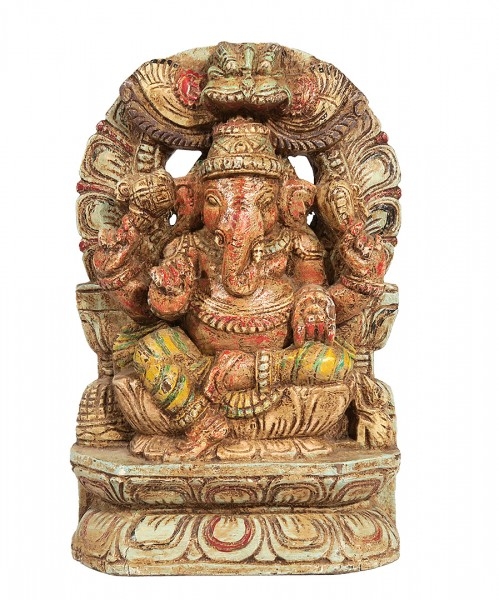 Ganesha Holzskulptur