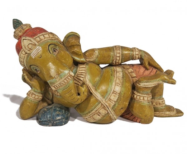 Liegender Ganesha Figur