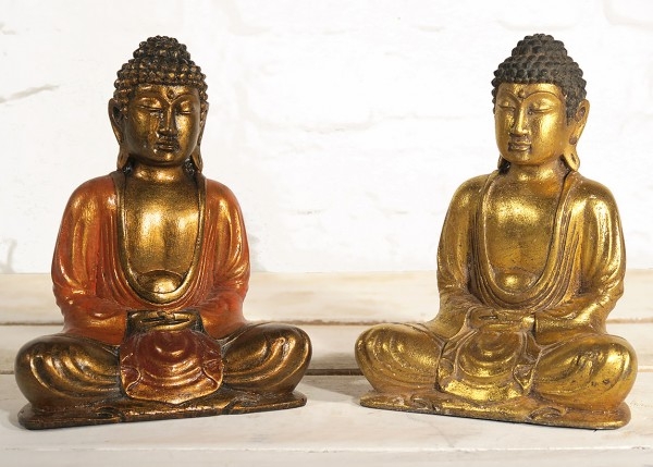 Buddha sitzend Figur